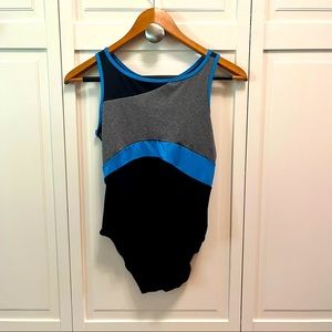 Black and Blue Justice Active Leotard size 16